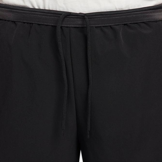 [angle] view of Men's Nike Dri-FIT DNA UV Woven 6" Basketball Shorts in Black/White/White Click to zoom