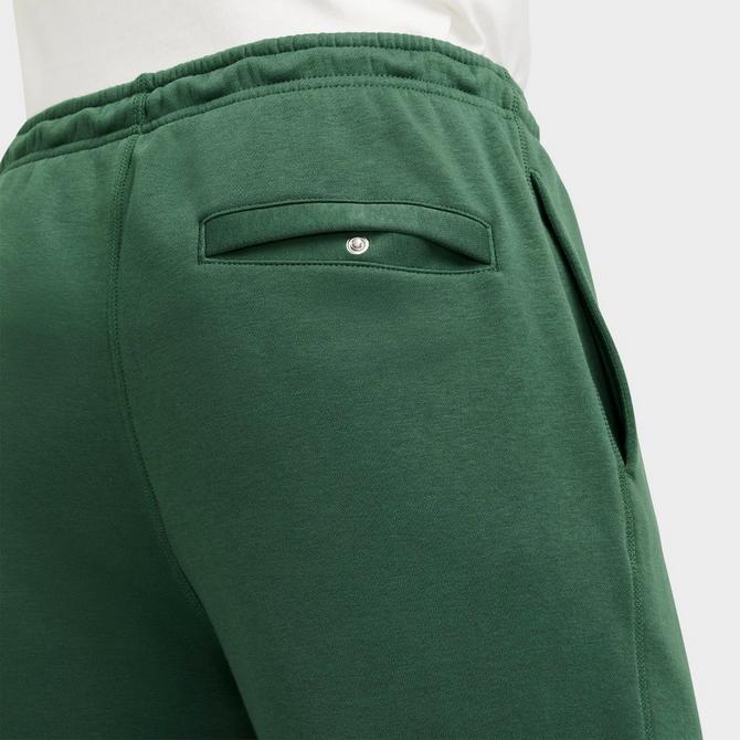 [angle] view of Men's Nike Club Fleece Chenille Futura Jogger Pants in Fir/Fir Click to zoom