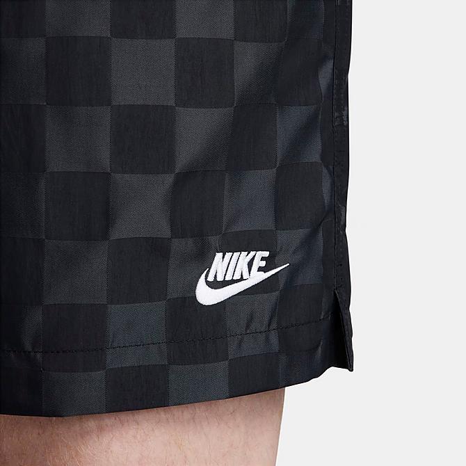Men's Nike Club Checkered Nylon Flow Shorts| Finish Line Men's Nike Club Checkered Nylon Flow Shorts| Finish Line