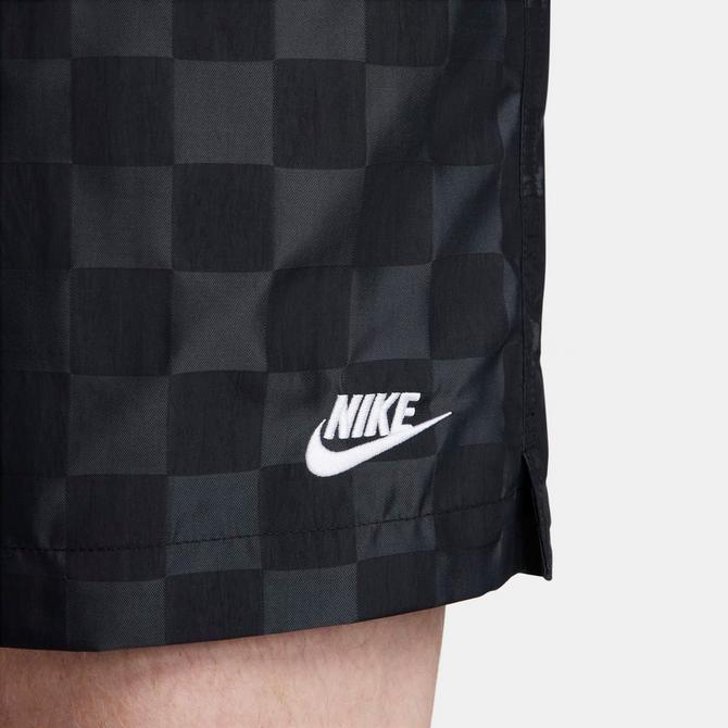 Men's Nike Club Checkered Nylon Flow Shorts| Finish Line