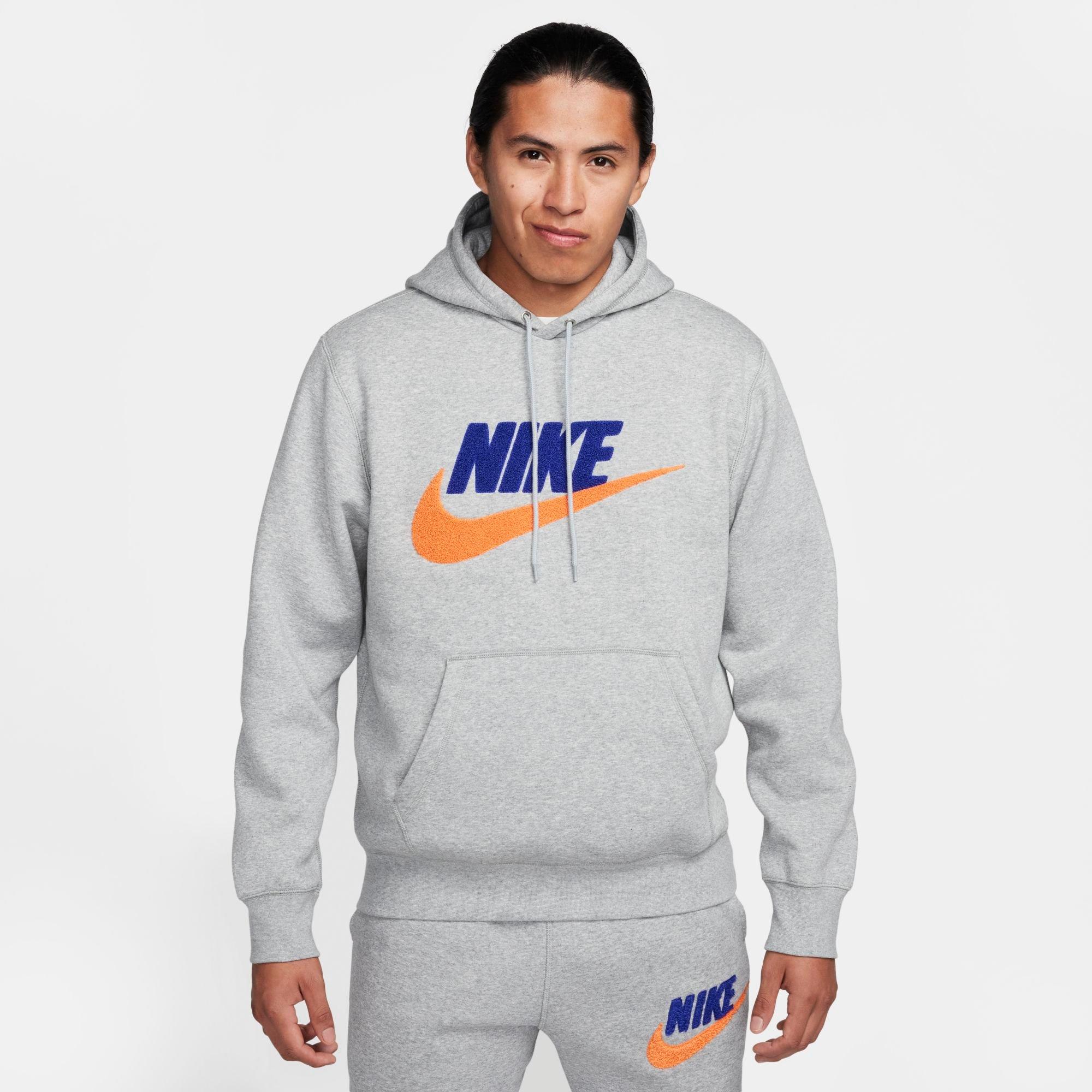 ★★送料無料★★NIKE CHENILLE LOGO FLEECE PULLOVER HOODIE Nike Club chenille logo hoodie in green | ASOS