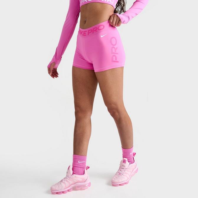 Nike Pro Girls Pink Training Tights - Ready to Order Online!