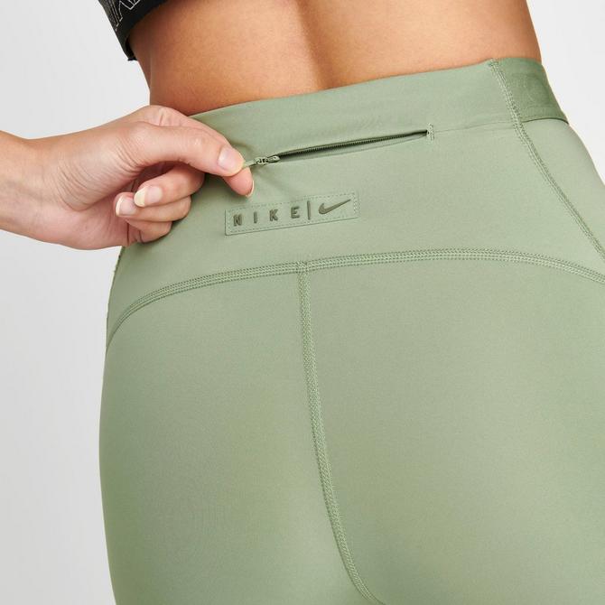 Women's green outlet nike leggings