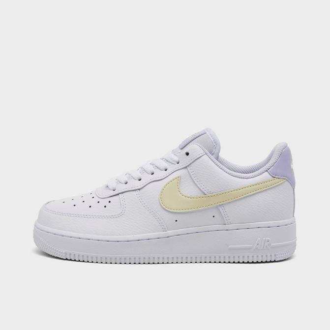 Nike air force 1 best sale low patent white bright citron