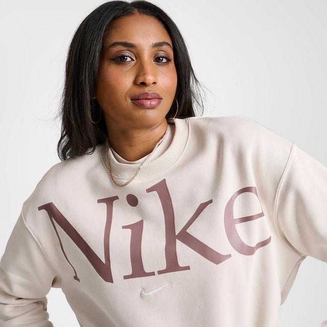 Women's Nike Sportswear Essential Fleece Mock Neck Sweatshirt, Finish Line