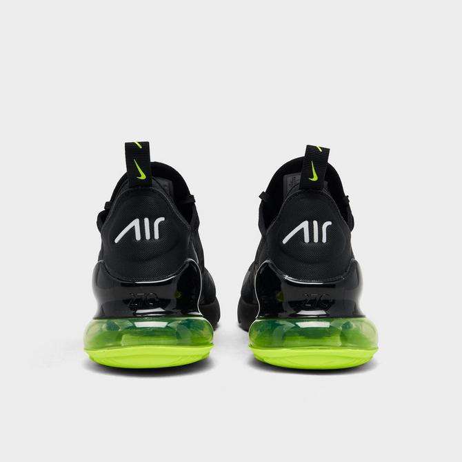 Nike air max 270 shop big kids' shoe black