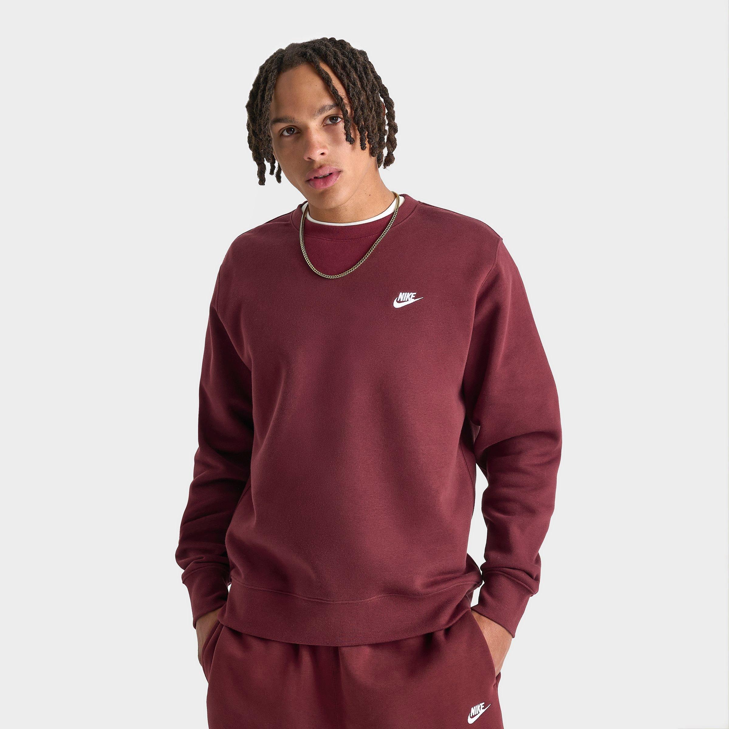 Men's Nike Club Fleece Premium Crewneck Sweatshirt | Finish Line