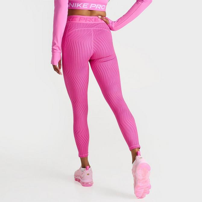 Nike Hot Pink Sportwear Leggings Leopard Print Waist Band – Elli Share