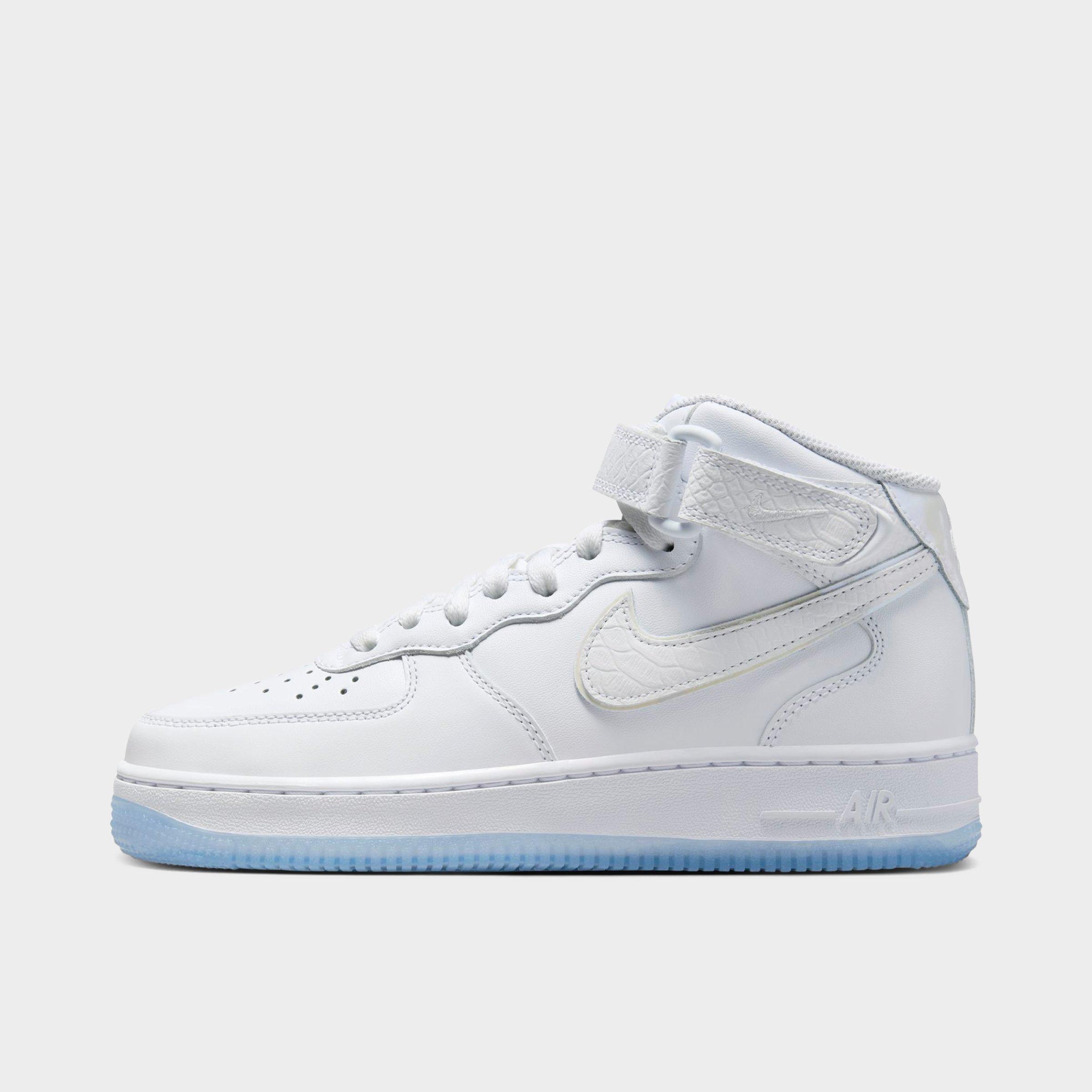 Nike Women's Air Force 1 Mid Shoes in White