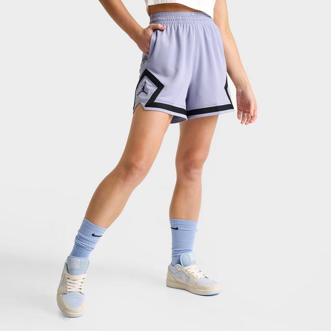 [angle] view of Women's Jordan Sport 4" Diamond Basketball Shorts Click to zoom