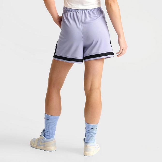 [angle] view of Women's Jordan Sport 4" Diamond Basketball Shorts Click to zoom