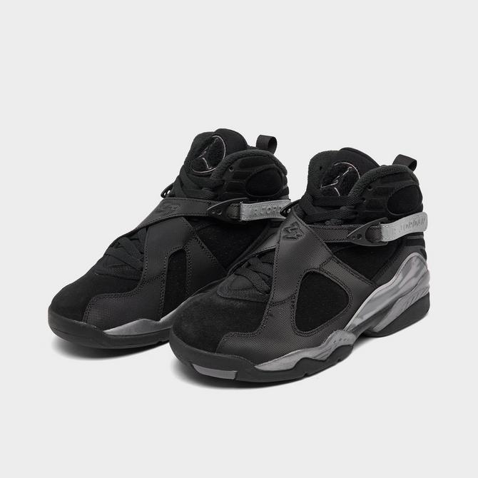 Black and silver jordan 8 sale