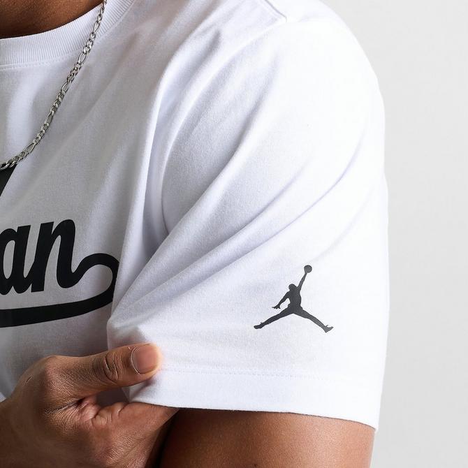 Men's Jordan Flight MVP Cursive T-Shirt| Finish Line