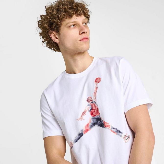 Men's Jordan Brand Watercolor Graphic T-Shirt