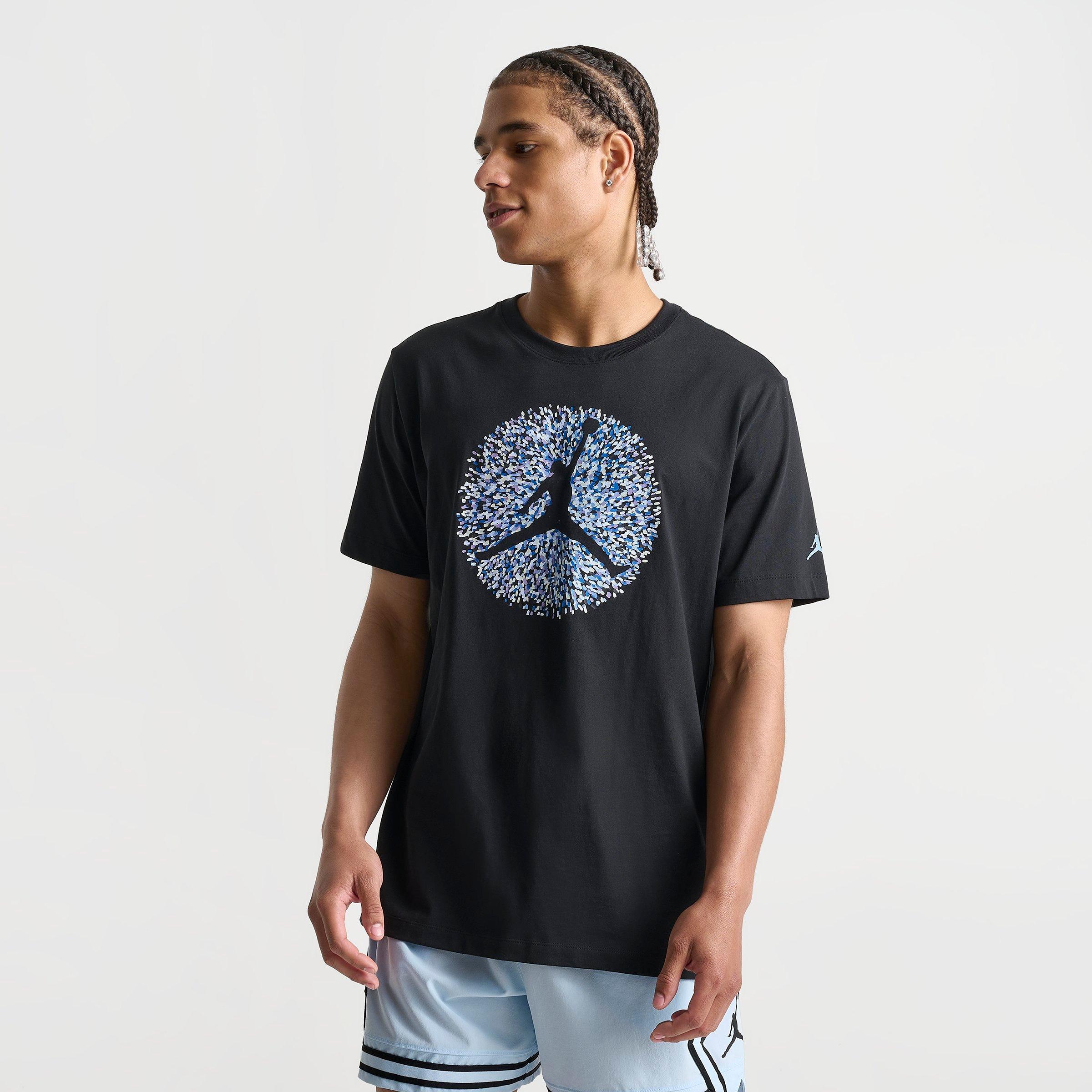 Men's Jordan Flight Essentials Pointillism Logo Graphic T-Shirt