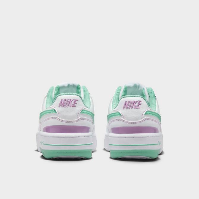 Air Force 1 Bg- White/Emerald Rise - Sports Gallery