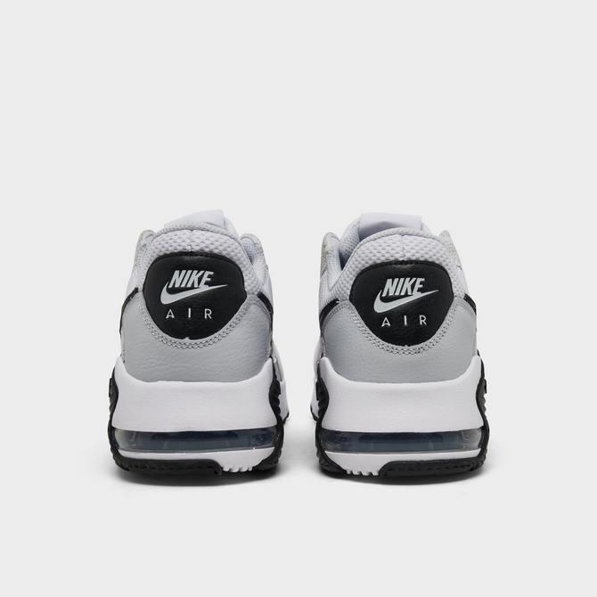 Left view of Men's Nike Air Max Excee Casual Shoes in White/Pure Platinum/Black Click to zoom