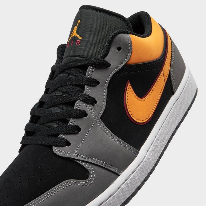 Air Jordan 1 Low Black Vivid Orange FN7308-008