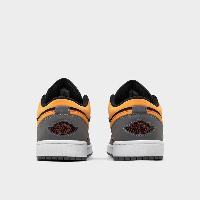 Men's Air Jordan 1 Low SE Vivid Orange Black Orange Graphite / 9.5