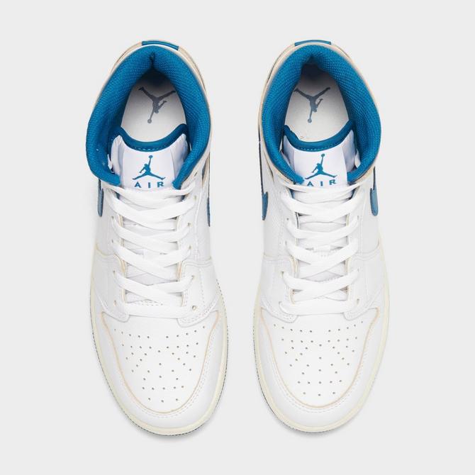 Big Kids' Air Jordan Retro 1 Mid SE Casual Shoes| Finish Line