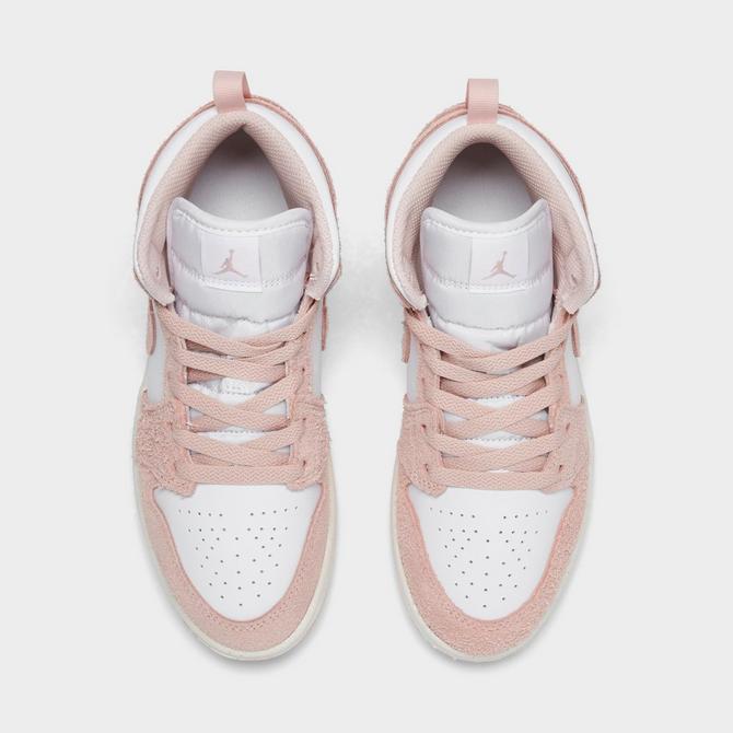 Air jordan 1 mid rosa hot sale