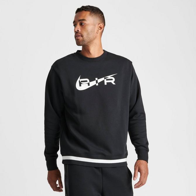 Men s Nike Air Swoosh Fleece Crewneck Sweatshirt Finish Line