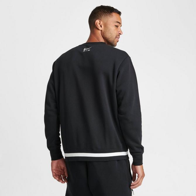 Nike swoosh crew sweatshirt men's hot sale