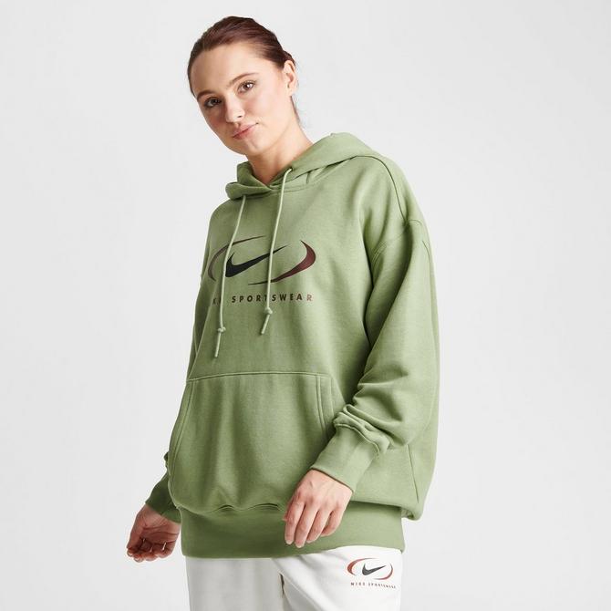 Women s Nike Sportswear Swoosh Life Oversized Fleece Pullover