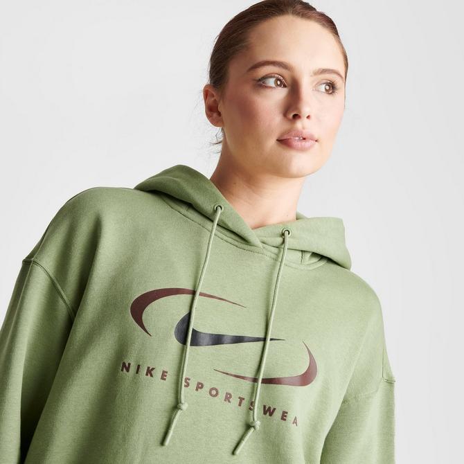 Women s Nike Sportswear Swoosh Life Oversized Fleece Pullover