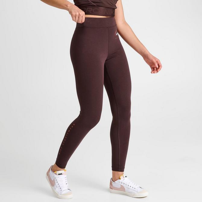 NIKE Nike Sportswear Club Women's High-Waisted Leggings, Khaki Women's