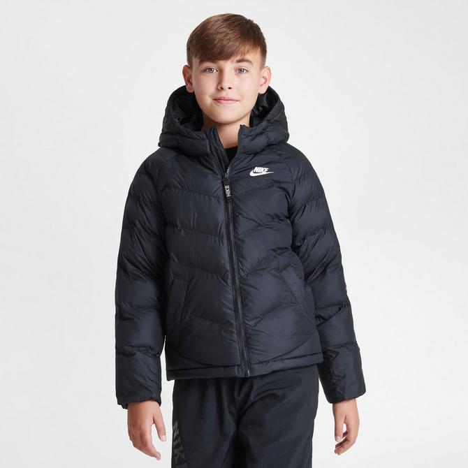 boys black puffer jacket