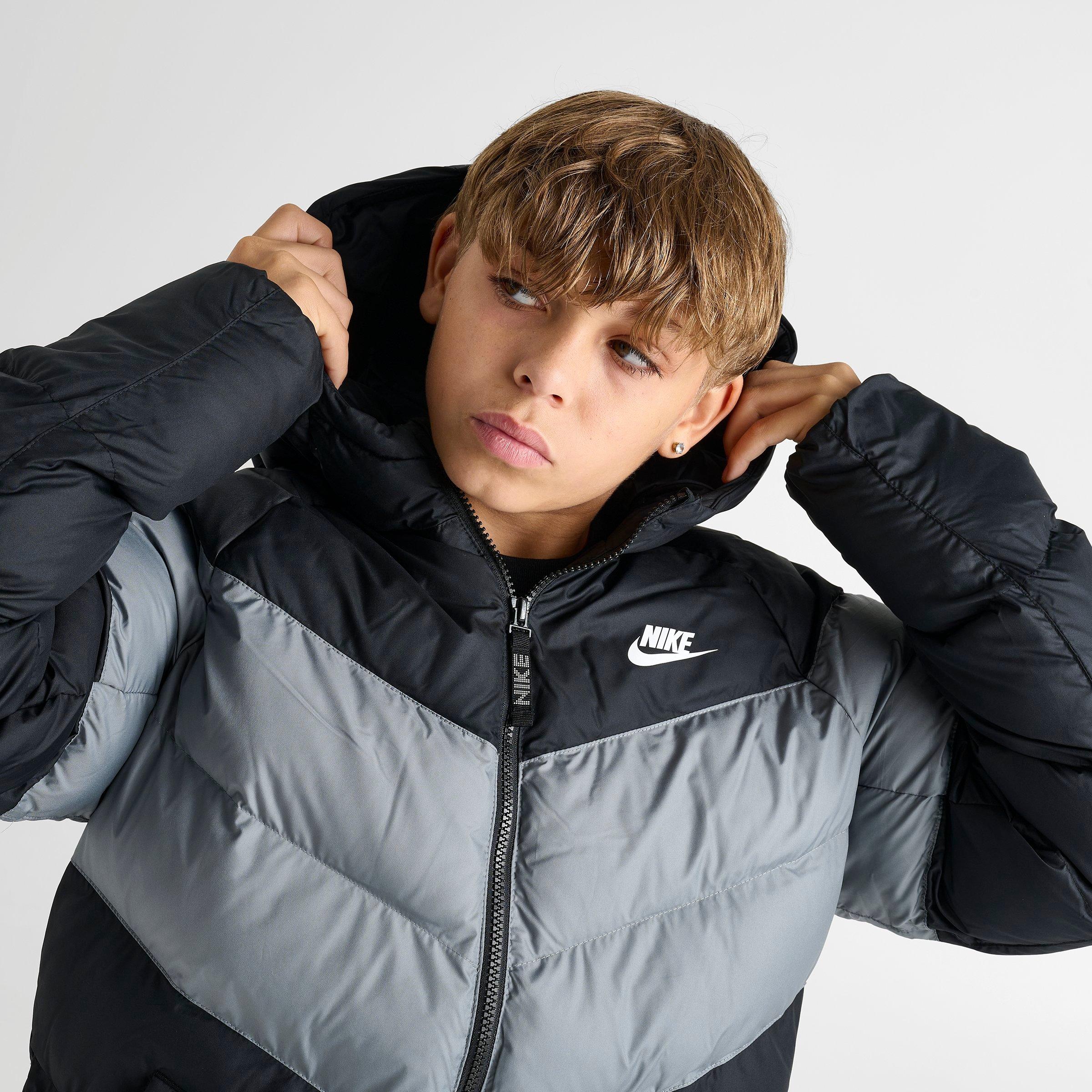 NIKE Kids Nike Sportswear Synthetic Fill Hooded Puffer Jacket Dulles Town Center