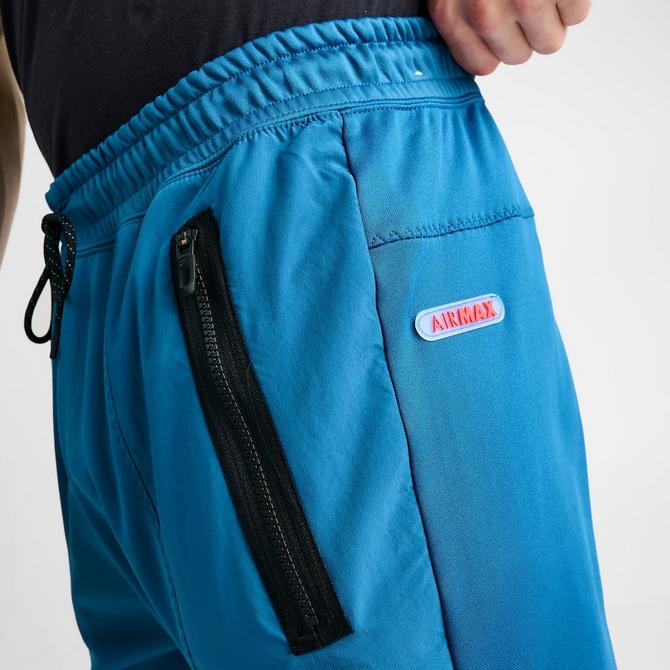 Simple Side Pocket Track Pants Elastic Jogger Light Blue at  Men's  Clothing store