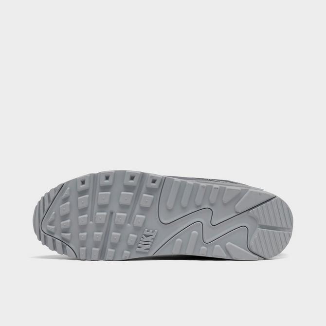 White nike shoes on sale with grey swoosh