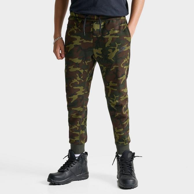 Boys Nike Sportswear Tech Fleece Camo Jogger Pants Finish Line