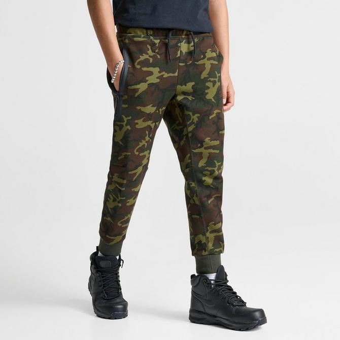 Boys Nike Sportswear Tech Fleece Camo Jogger Pants Finish Line