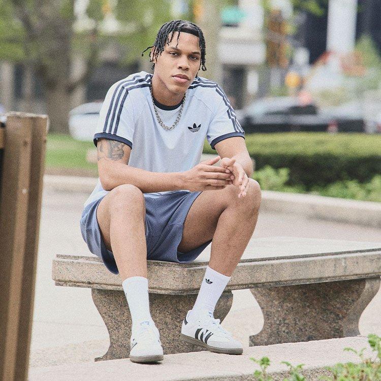 adidas gazelle silver green womens adidas Originals Wmns Short Sprinter Shorts - JD3611 | SNS main image 1