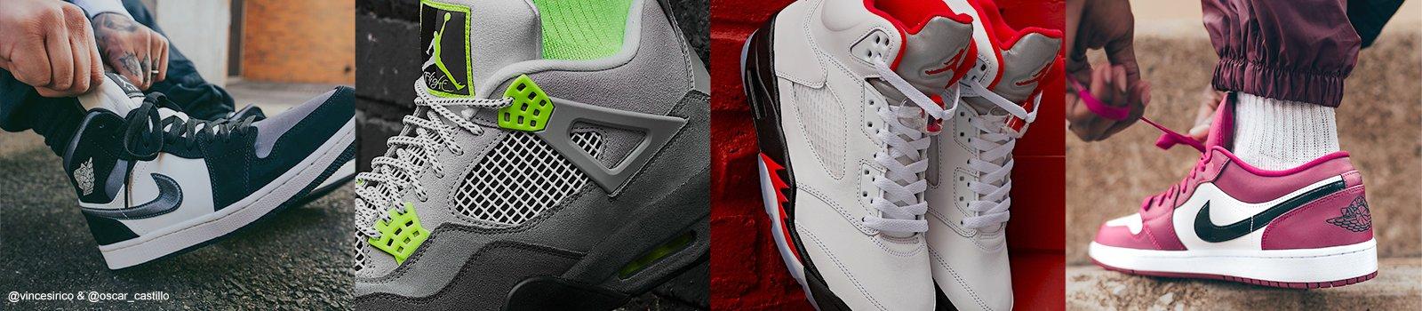 gray jordan sneakers