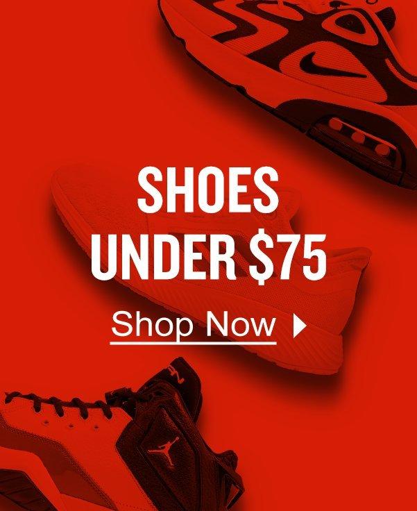 on shoes on sale