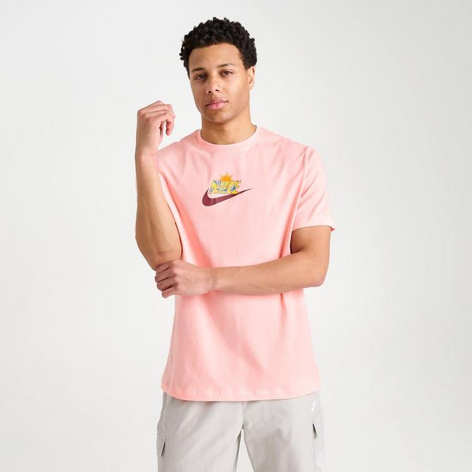 Nike bleached coral sales shirt