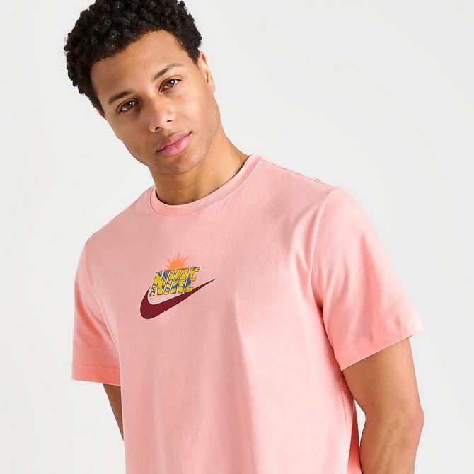 Pink nike hot sale graphic tee