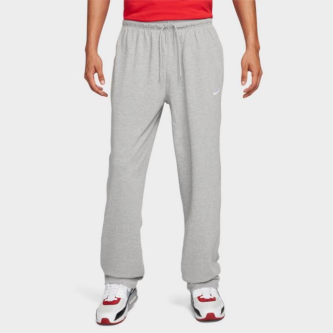 Men s Nike Sportswear Club Knit Open Hem Pants Finish Line