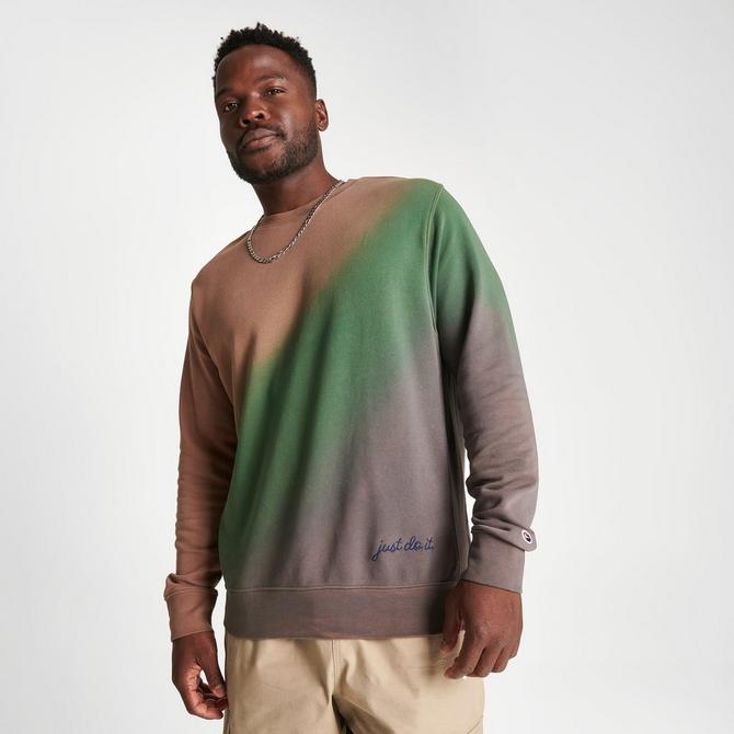 Mens nike khaki discount sweatshirt