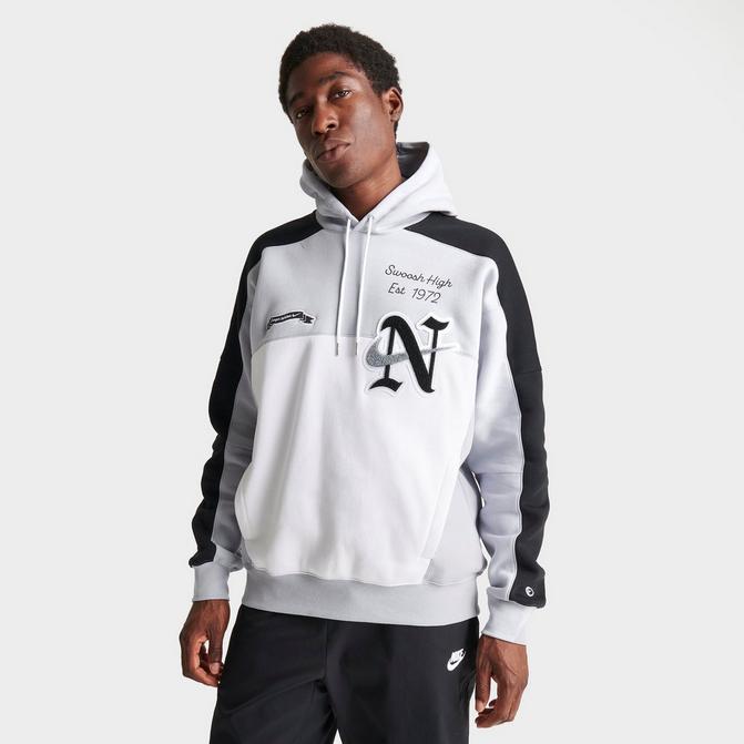 Nike club best sale hoodie swoosh nf