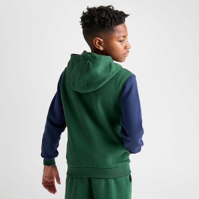 Nike swoosh best sale hoodie kids