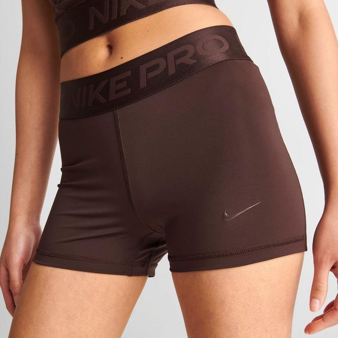 Nike Pro Training 365 3-inch Shorts In Burgundy