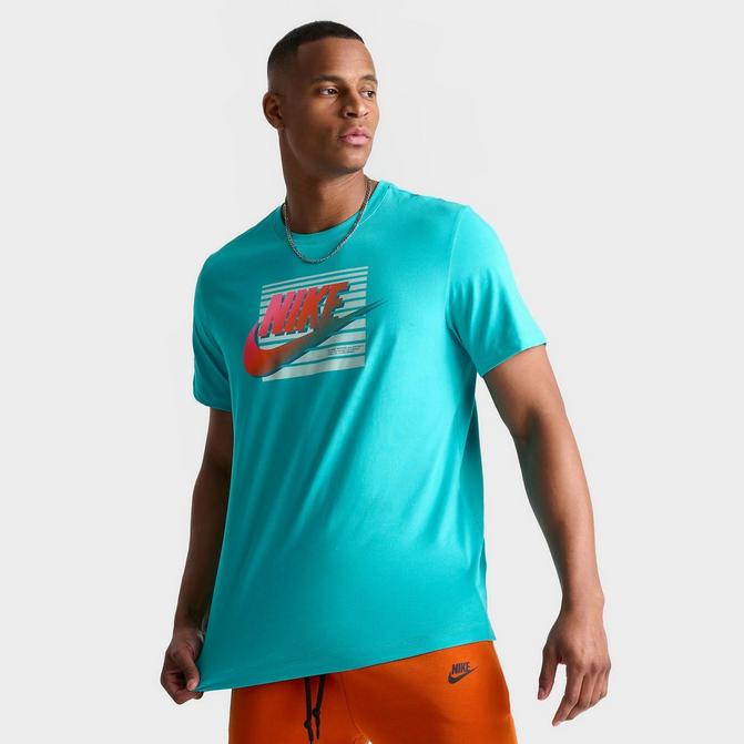 Men s Nike Sportswear Futura Gradient Graphic T Shirt Finish Line