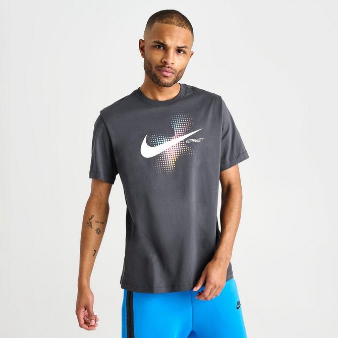 Men's Nike Sportswear Swoosh Dots Printed Graphic T-Shirt| Finish Line