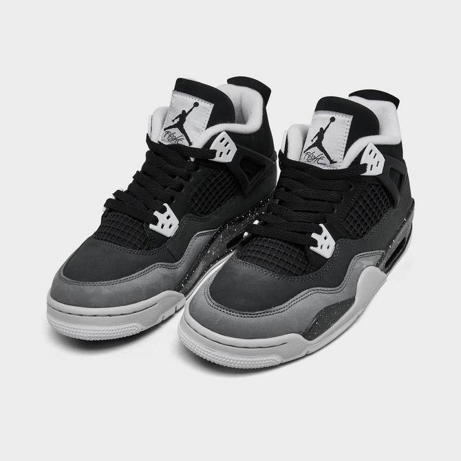 Jordan 4 black white online