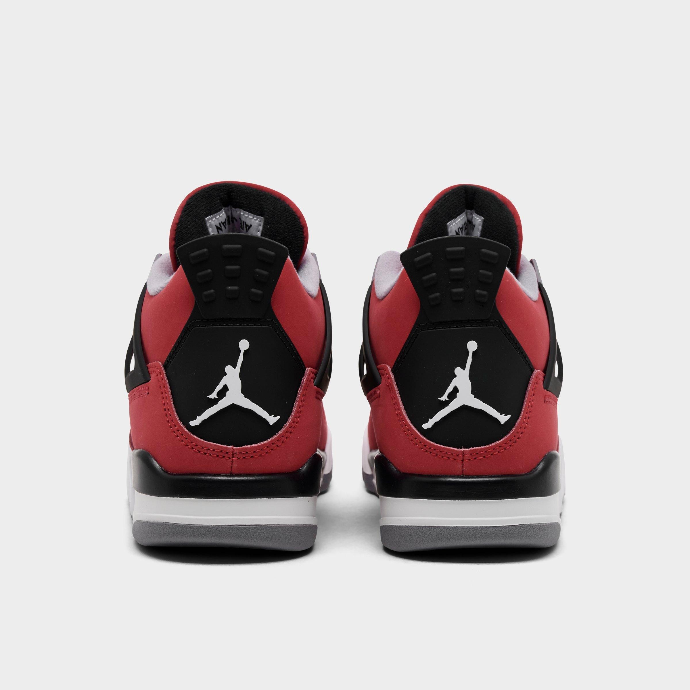 Big Kids' Air Jordan Retro 4 Basketball Shoes | Finish Line